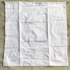 Extra Large Rebecca Minkoff white dust cover bag